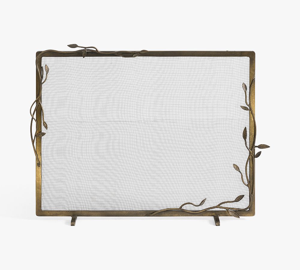 Botanical Fireplace Screen