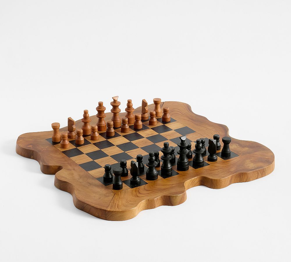 Live Edge Chess Set