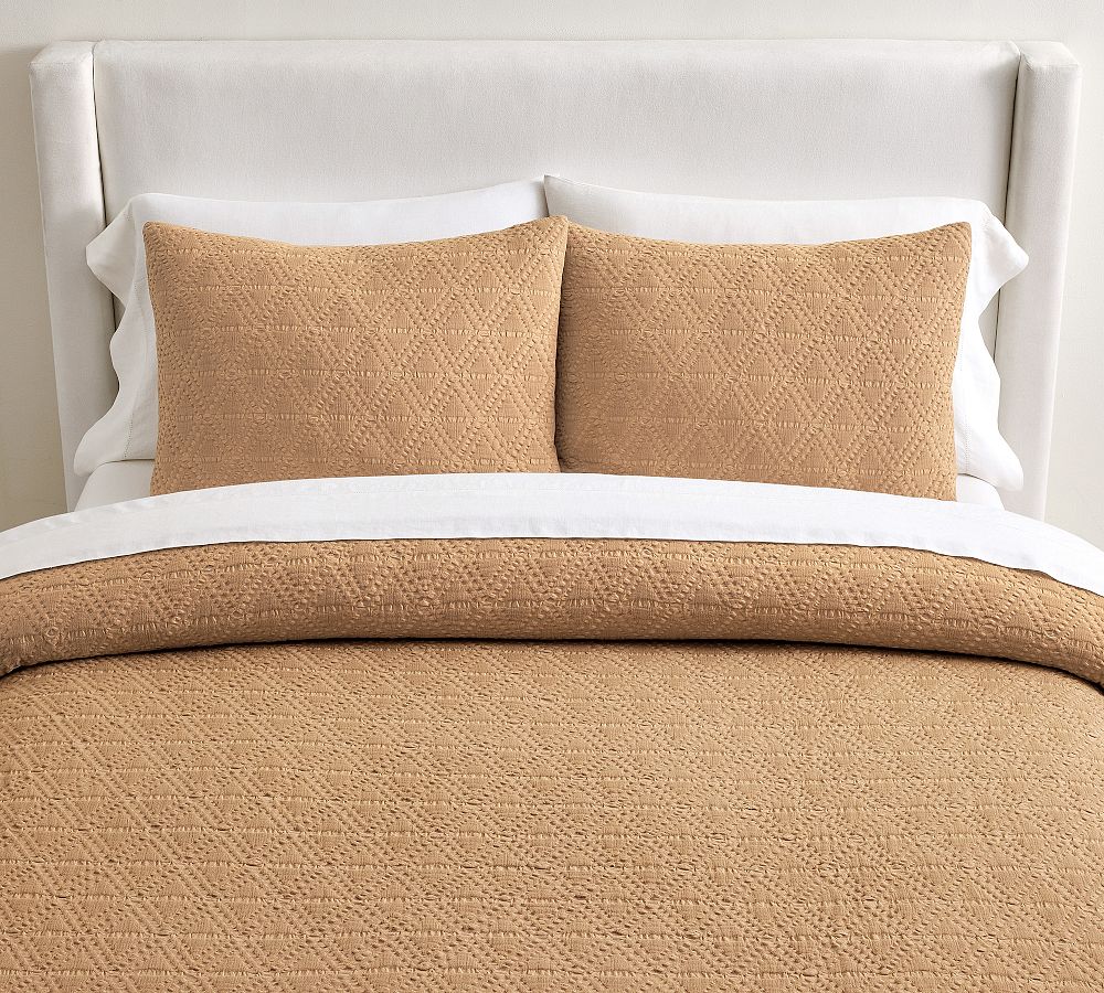 Diamond Matelasse Duvet Cover