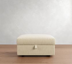 Carmel Slim Arm Sectional Storage Ottoman