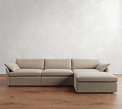 Reya Modular Chaise Sectional (133&quot;)