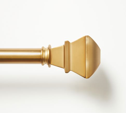 Brass Square Finial