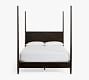 Willow Four Poster Bed, Black, Queen
