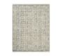 Carmine Handwoven Wool Rug, Chambray Blue, 8' x 10'