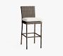 Huntington Wicker Outdoor Bar Stool