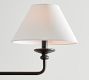 Easton Forged-Iron Shaded Chandelier (49&quot;)