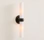 Everett Milk Glass Double Tube Sconce (18&quot;)