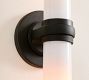 Everett Milk Glass Double Tube Sconce (18&quot;)
