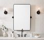Vintage Rounded Rectangular Pivot Mirror