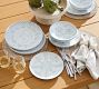 Chambray Tile Outdoor Melamine Cereal Bowls - Set of 4