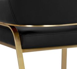 Dianne Faux Leather Dining Armchair