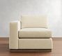 Build Your Own Carmel Slim Arm Wood Base Sectional