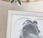 Modern Silver Heart Picture Frame