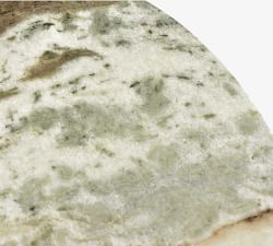 Brampton Round Marble End Table