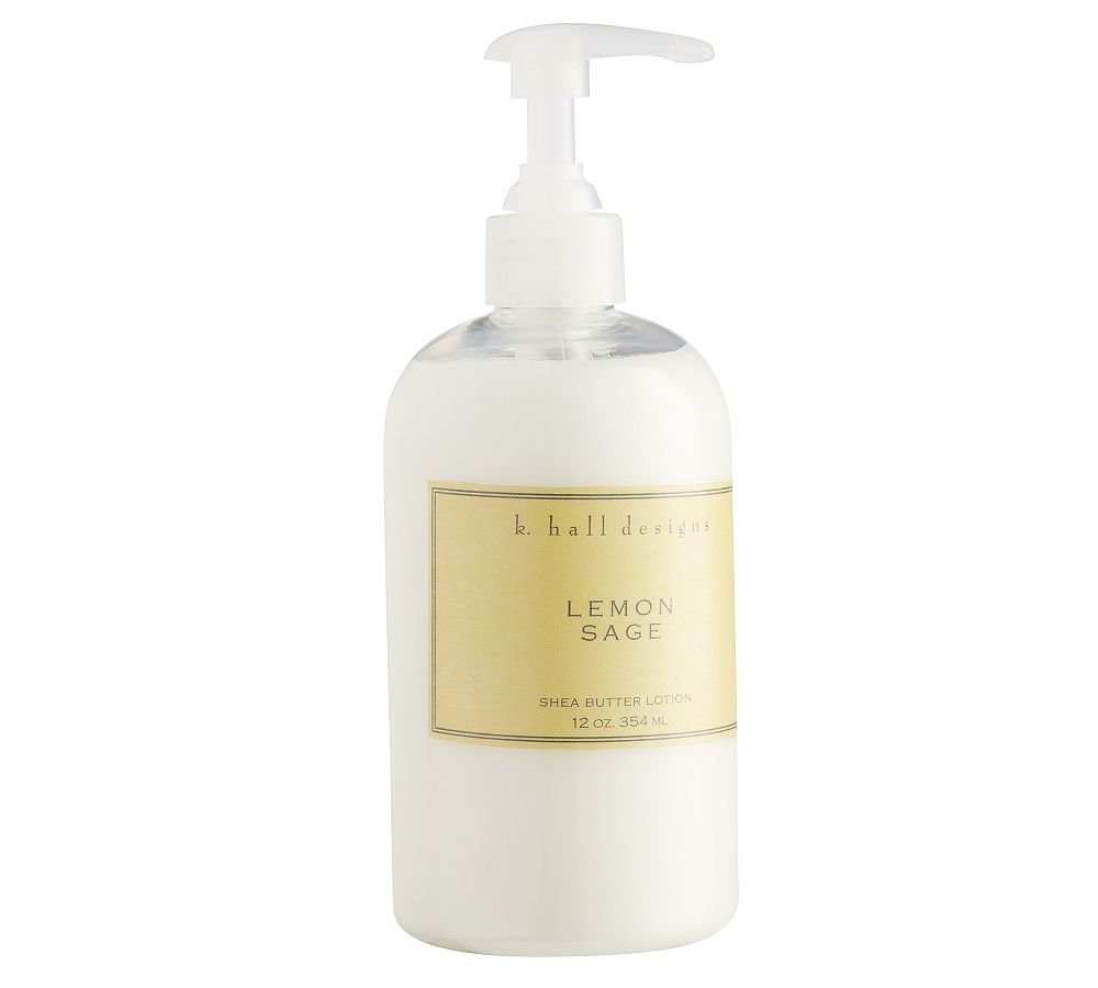 K. Hall Lemon Sage Lotion Pump