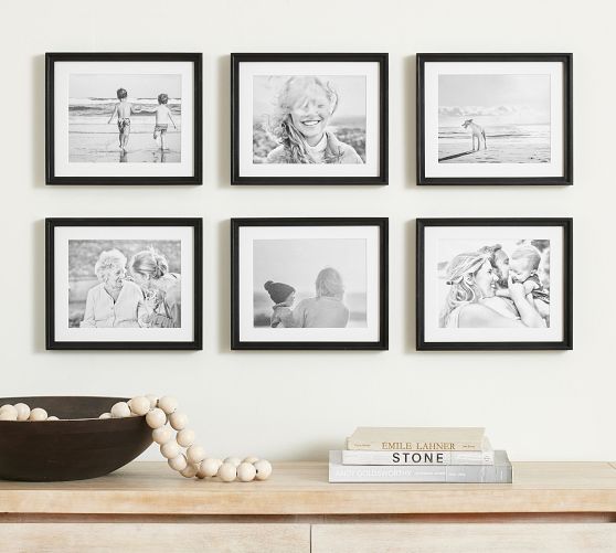 Beveled Wood Gallery Frames