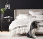 Jake Upholstered Platform Bed with Metal Legs