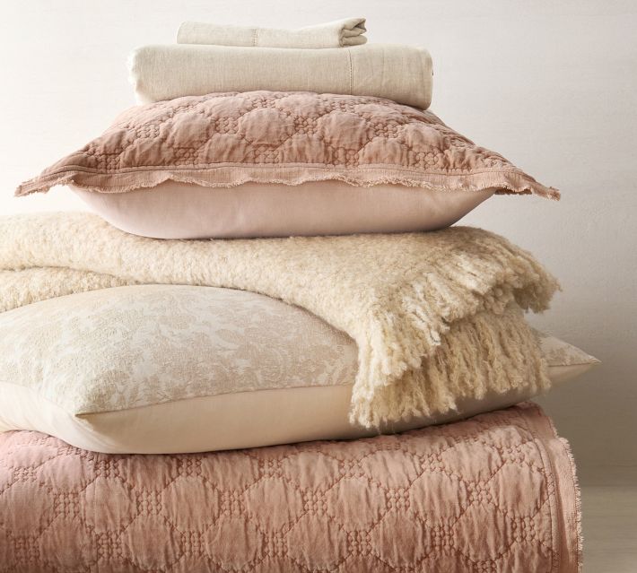 Cotton Velvet Pottery Barn Washed Velvet Pillow Cover Velvet