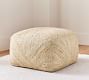 Braided Jute Pouf
