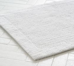 Classic Organic Tufted Border Bath Mat