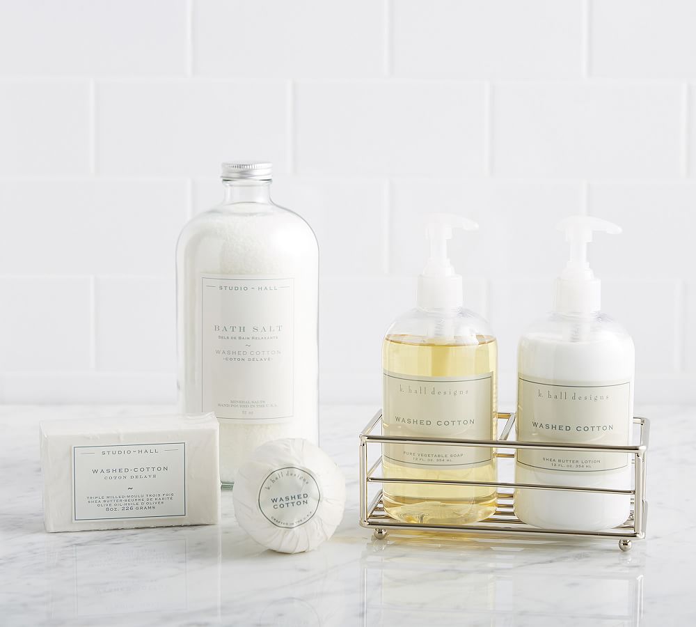 K. Hall Washed Cotton Ultimate Spa Set