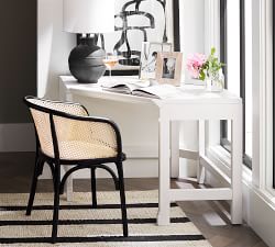 Barrel Back Cane Dining Armchair