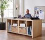 Pacific Executive Desk with Bookcase