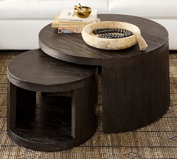 Folsom Round Nesting Coffee Table