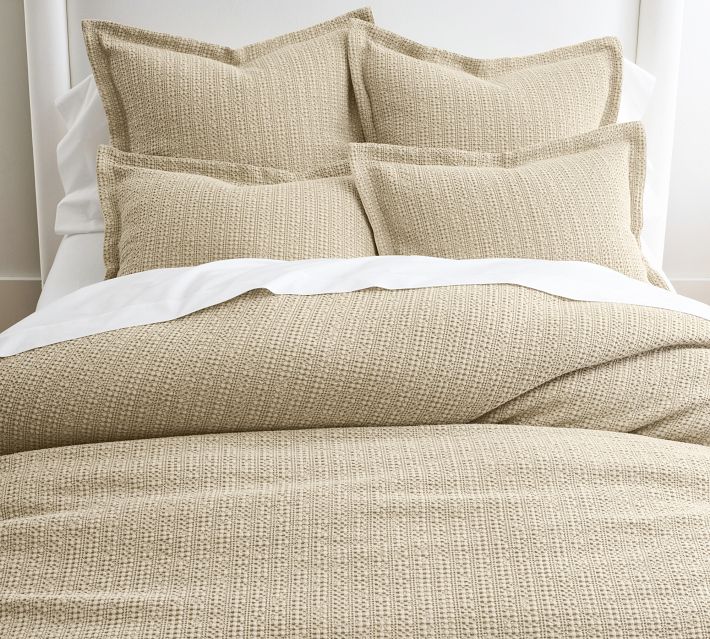 Honeycomb Pillow Sham Pottery Barn