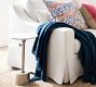 Melvin Round Marble Adjustable Accent Table (12&quot;)