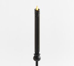 Premium Flickering Flameless Wax Taper Candle