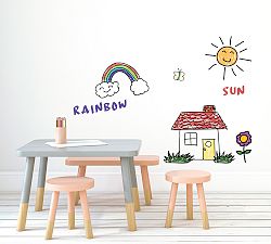 Dry Erase Removable Wallpaper