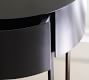 Jean Round Metal Nightstand (16&quot;)