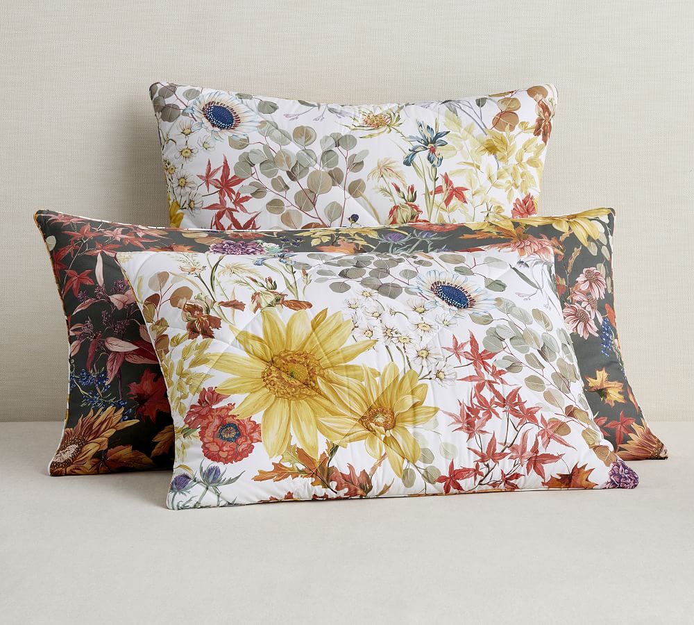 Open Box: Laurel Reversible Percale Comforter Sham