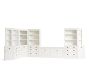 Aubrey 7-Piece Storage Cabinet with Shelf Set (199&quot;)