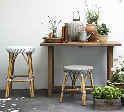 Simone Rattan Stool