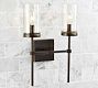 Rustic Torch Double Sconce (15&quot;)