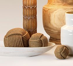 Decorative Jute Balls - Set of 3