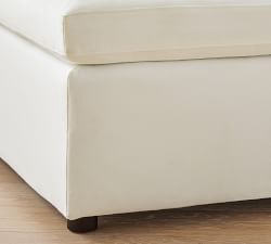 Dream Wide Arm Sectional Ottoman
