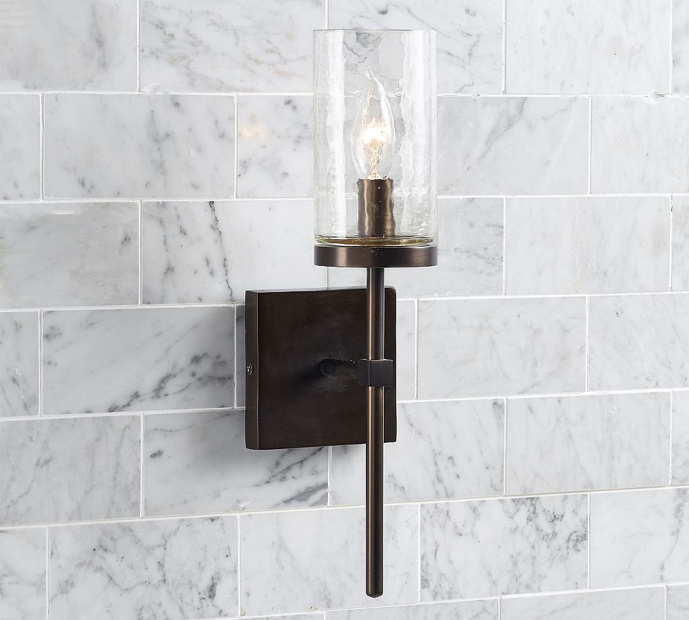 Rustic Torch Sconce (15&quot;)