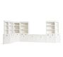 Aubrey 7-Piece Storage Cabinet with Shelf Set (199&quot;)