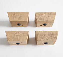 Open Box: Pearce Collection Alternative Legs, Seadrift Finish, Set of 4