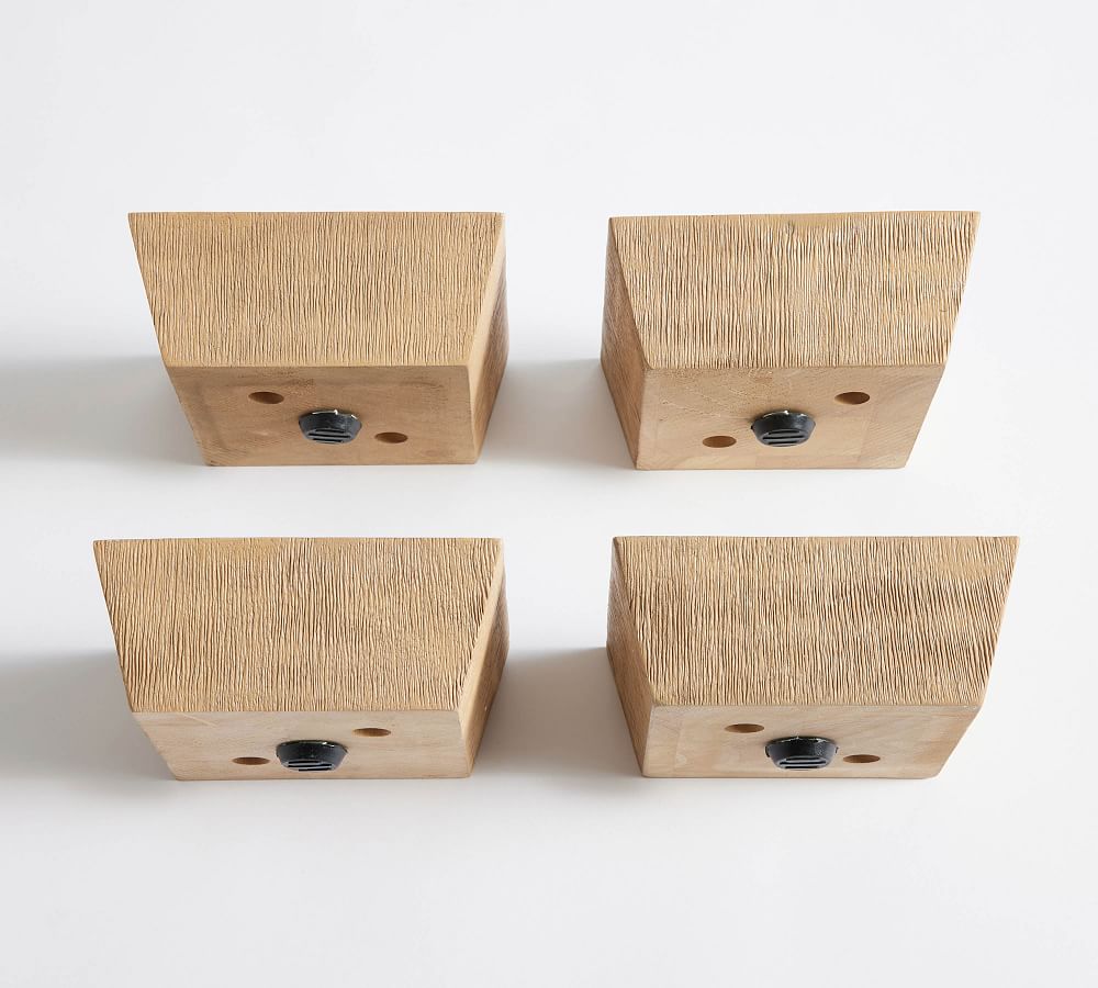 Open Box: Pearce Collection Alternative Legs, Seadrift Finish, Set of 4