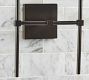 Rustic Torch Double Sconce (15&quot;)