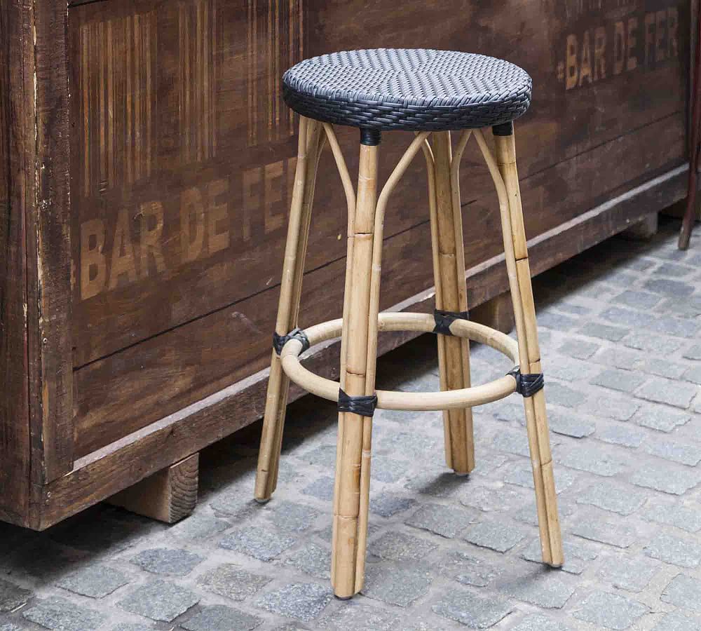 Simone Rattan Stool