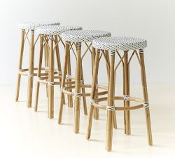 Simone Rattan Stool