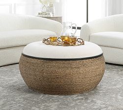 Agatha Round Ottoman (36.5&quot;)