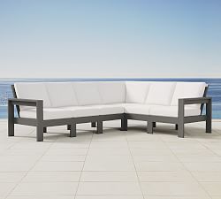 Malibu Metal 6-Piece Outdoor Sectional (108&quot;)