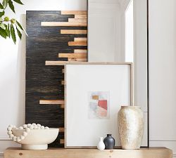 Mixed Teak Wood Wall Art