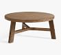 Rustic Farmhouse Round Coffee Table (44&quot;)